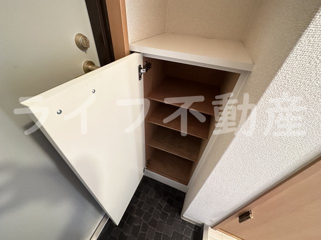 収納　収納のためのスペースです