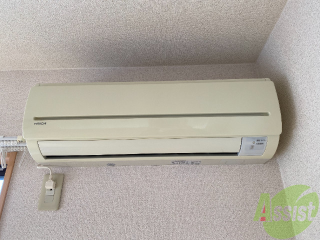 その他設備　エアコンが付いていますので寒暖対策もばっちり。