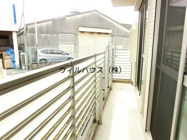 バルコニー　南向きバルコニー！