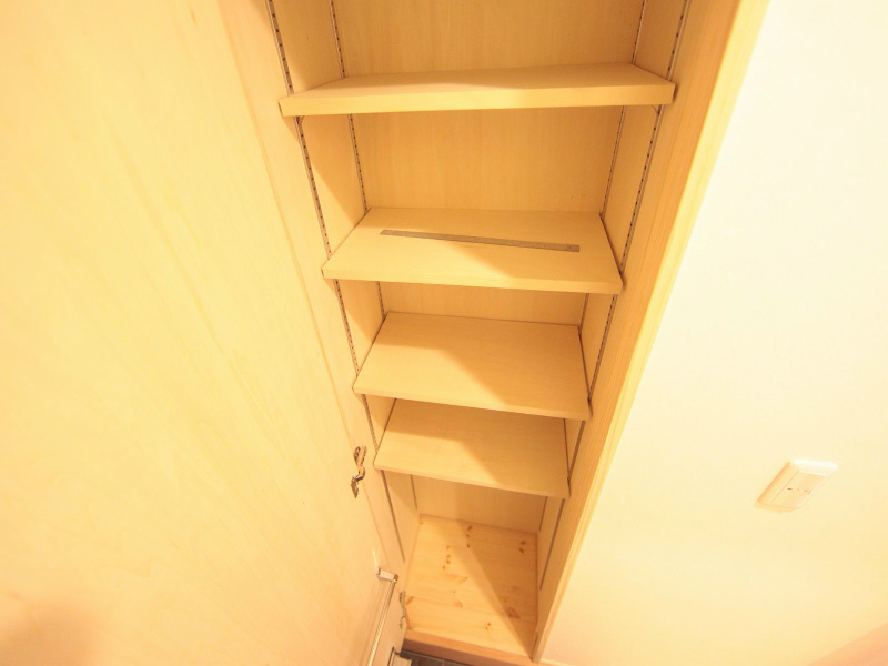 玄関　玄関　シューズボックス付（収納充実してます）