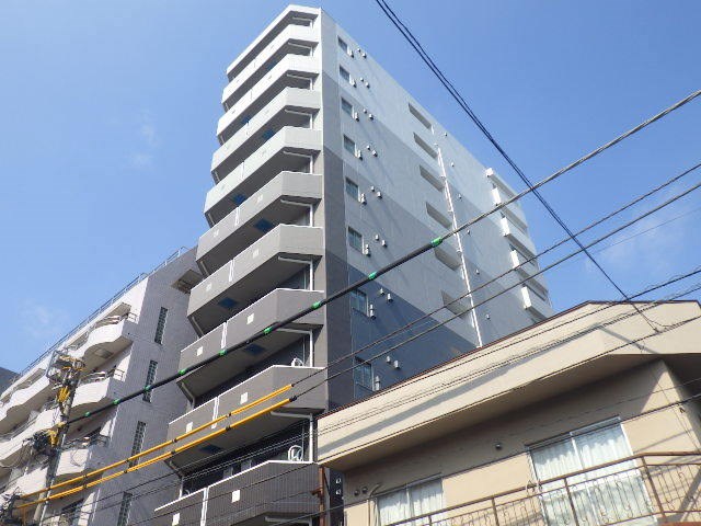 建物外観　駅近でペットもＯＫのRC造マンション。