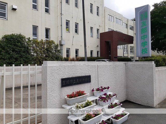 中学校　笠間市立友部中学校（中学校）まで2388m