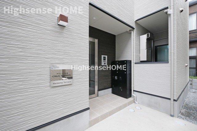 エントランス　ゆとりのあるエントランスです