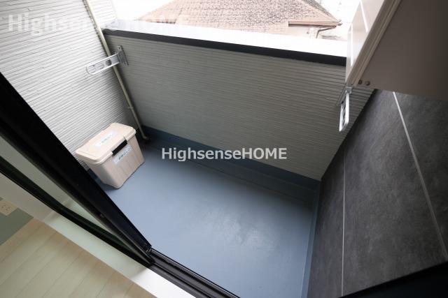 バルコニー　広々としたバルコニーです