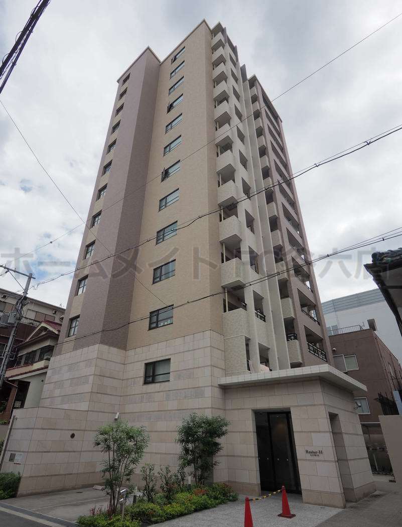 建物外観　レジュールアッシュ天王寺堂ヶ芝