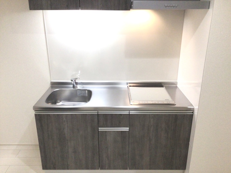 キッチン　２口IHクッキングヒーターついてます♪