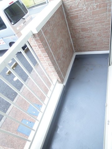 バルコニー　広々としたバルコニーです