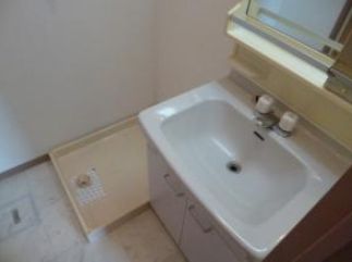 洗面設備　別部屋参考写真となります。