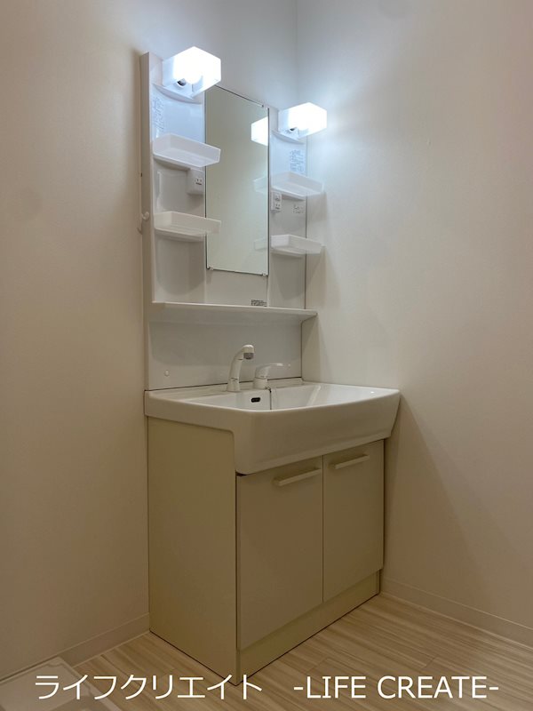 洗面設備　写真は106号室