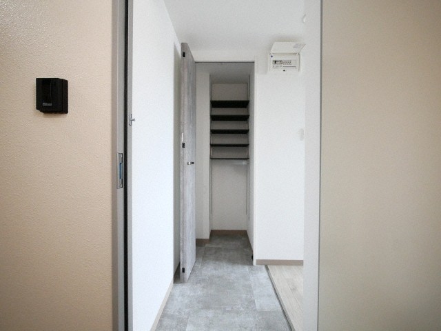 玄関　ゆったりとした玄関です