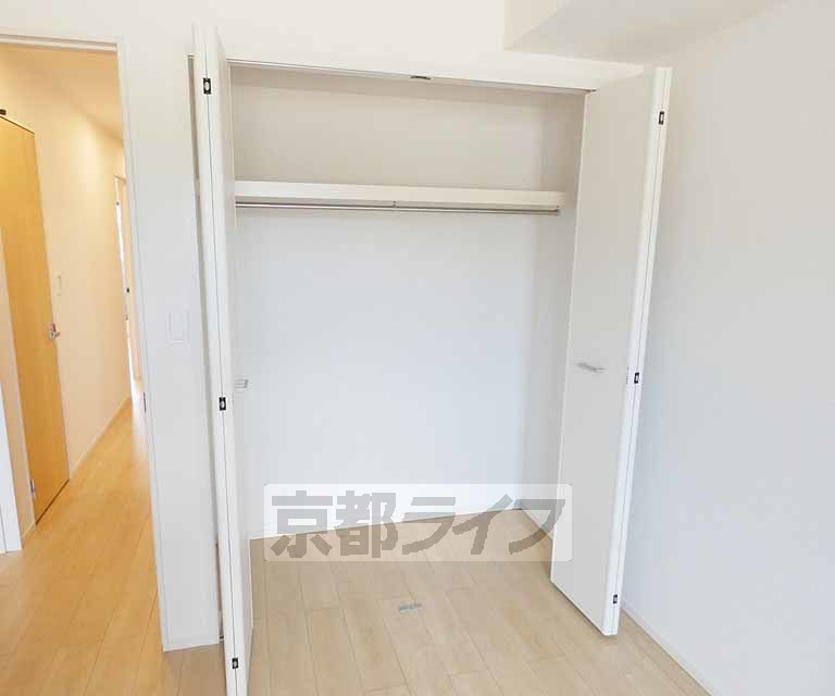 収納　たっぷりと収納できるクローゼット