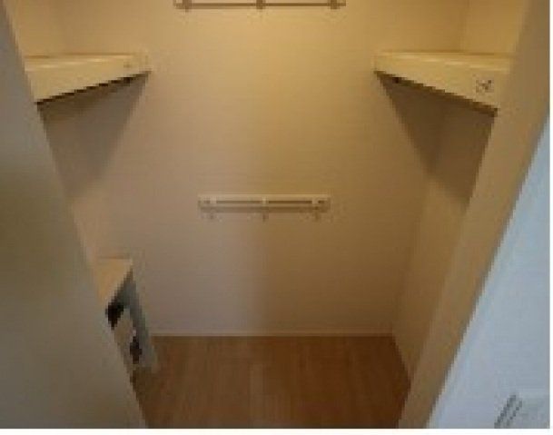 収納　ウォークインクローゼット付です。