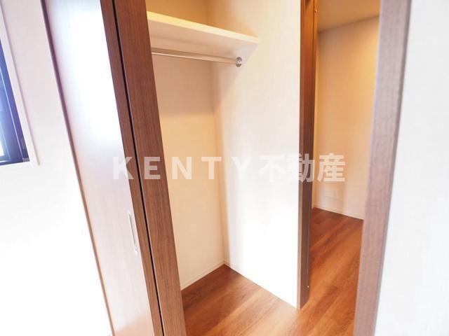 収納　十分な収納スペースがあります