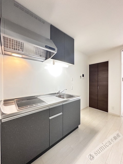 キッチン　ＩＨ２口コンロ完備♪