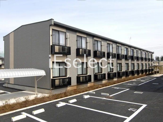 建物外観　嬉しい家具家電付きのお部屋です