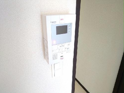 セキュリティ　モニターホン標準設置♪