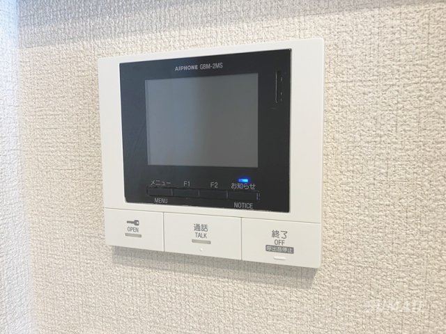 セキュリティ　安心のモニター付きインターホン☆