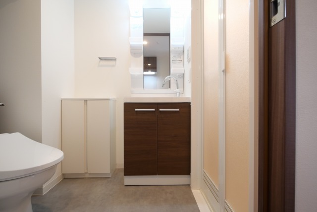 洗面設備　忙しい朝には欠かせない洗面所です