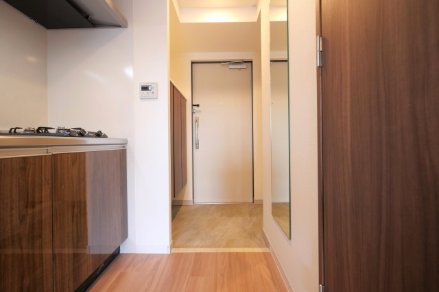 玄関　落ち着いた玄関です