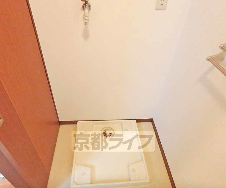 洗面設備　洗濯機はこちらへどうぞ