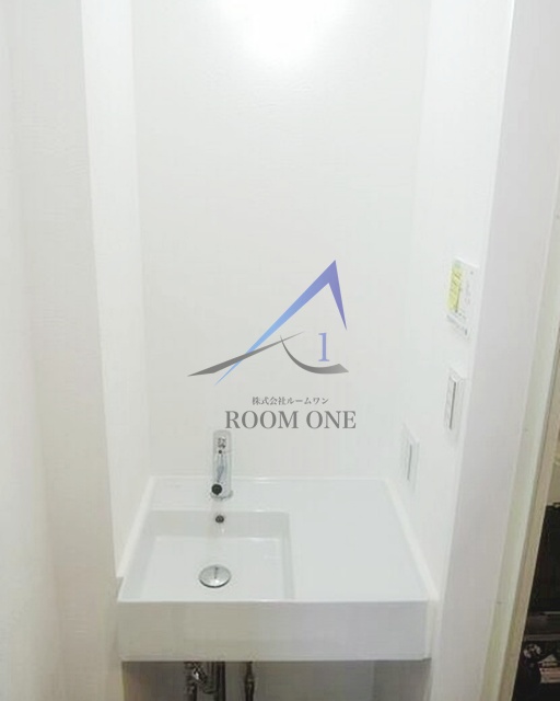 洗面設備　洗面台です。