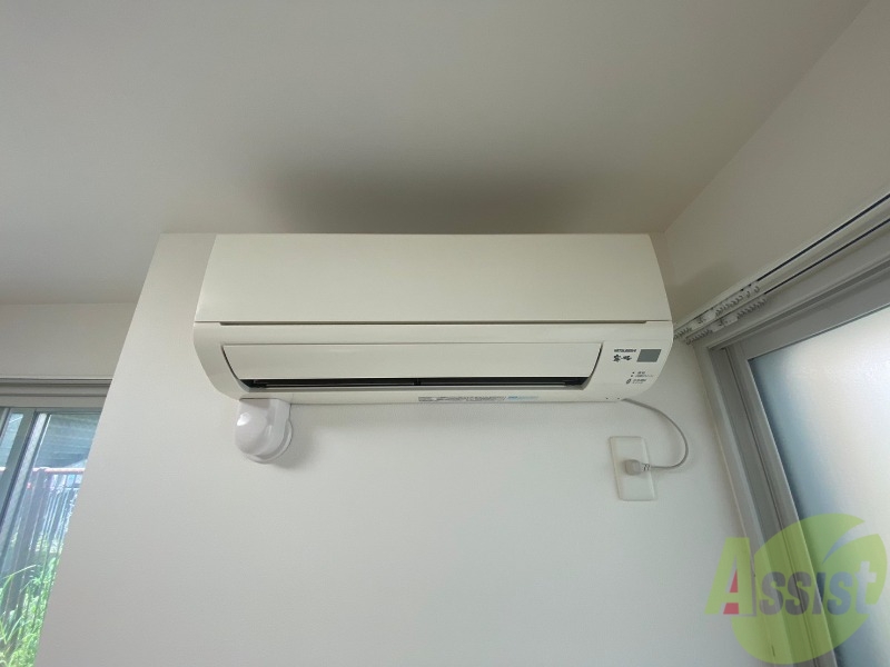 その他設備　エアコンもついています！暑い夏も快適に過ごせますね！