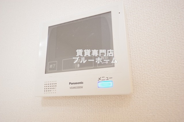 セキュリティ　モニター付きインターホン！