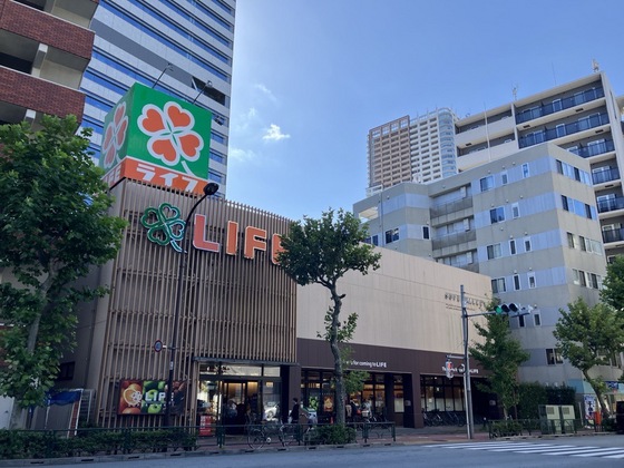 スーパー　ライフ東五反田店（スーパー）まで690m