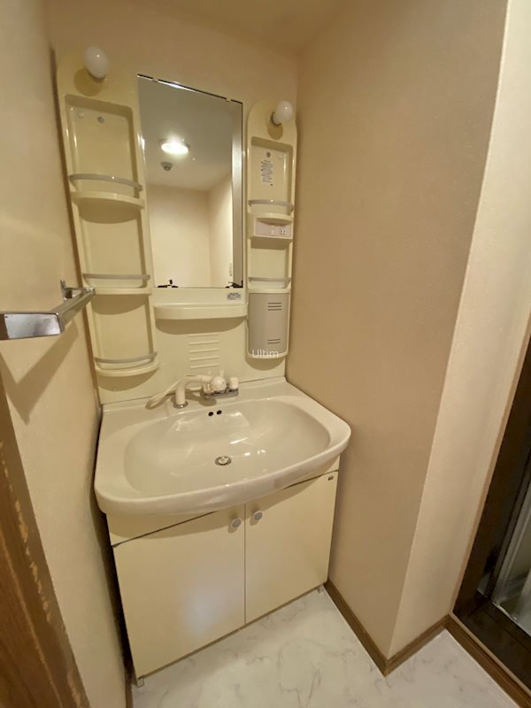 洗面設備　別部屋の写真です。