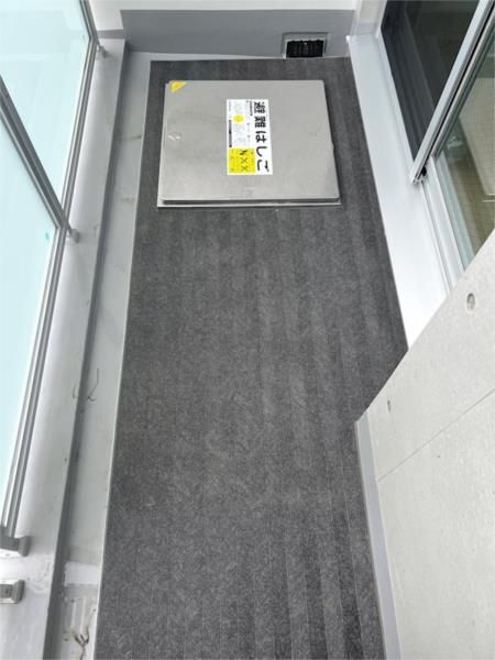 バルコニー　お洗濯にも便利なバルコニー付き