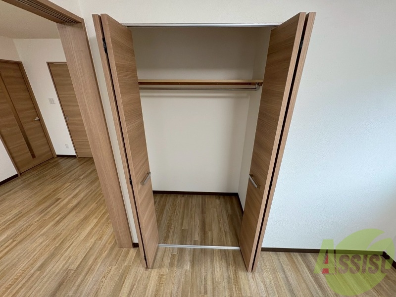 収納　収納もバッチリあるのでお部屋が片付きますよ！