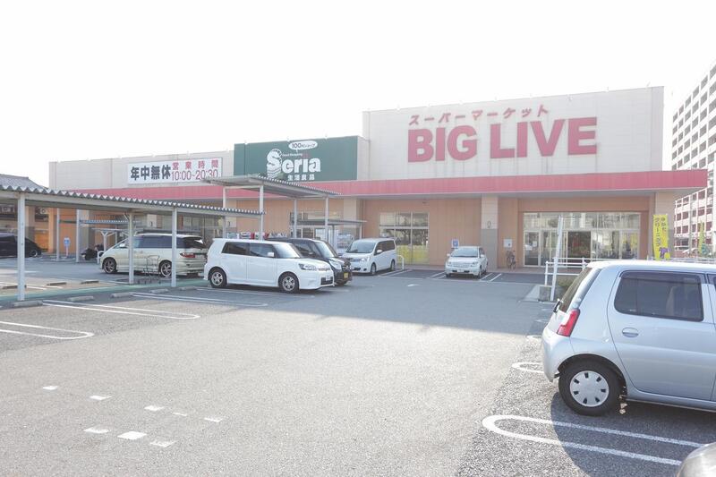 スーパー　BIGLIVEみなと店（スーパー）まで758m