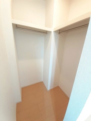 収納　たっぷりとした収納スペースです