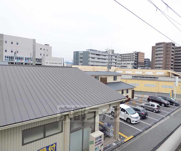 眺望　バルコニーからの室外風景。