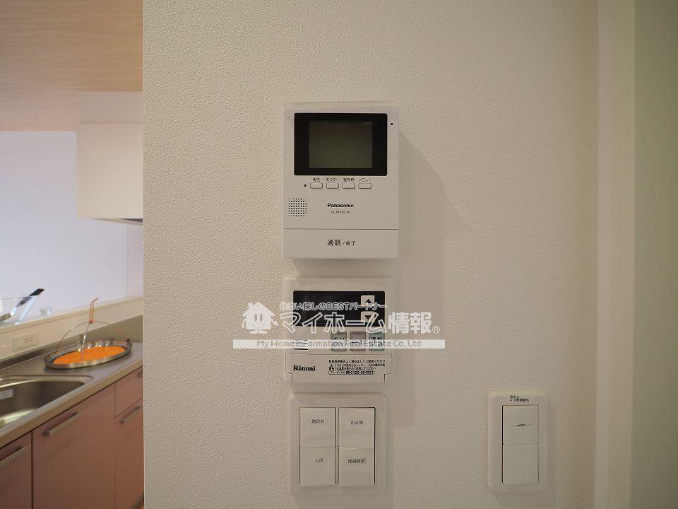 セキュリティ　TVインターホン付きで安心な生活