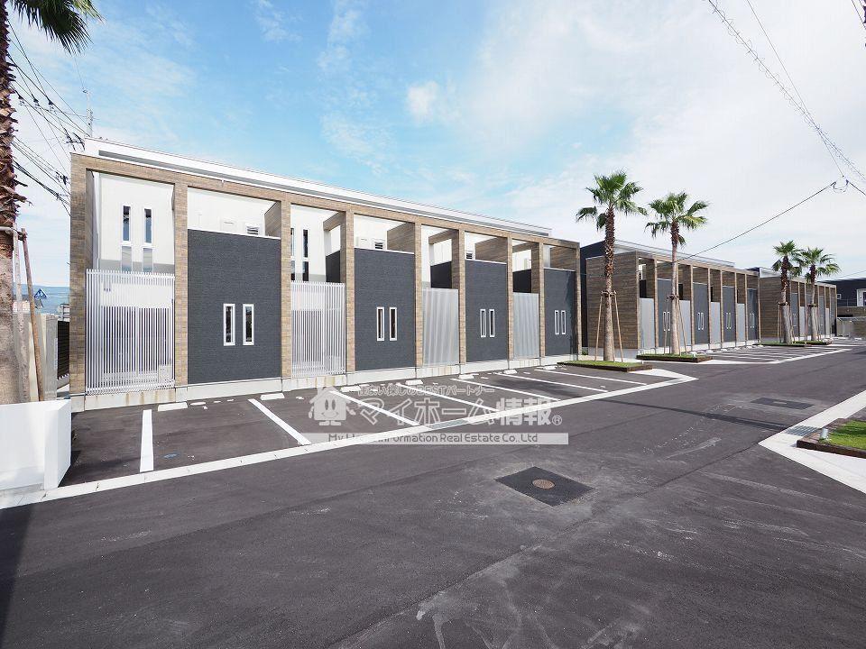 建物外観　「視線」「動線」「光」「風」の4つの視点を重視！！