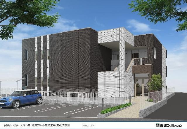 建物外観　完成予想図
