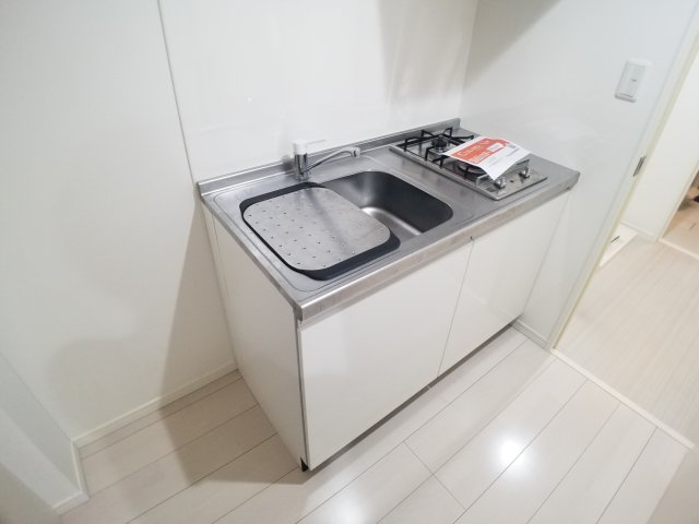 キッチン　二口ガスコンログリル付き※同シリーズ物件の写真になります。