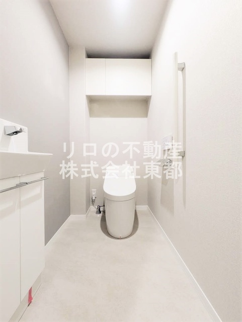 トイレ　洗浄便座付です！