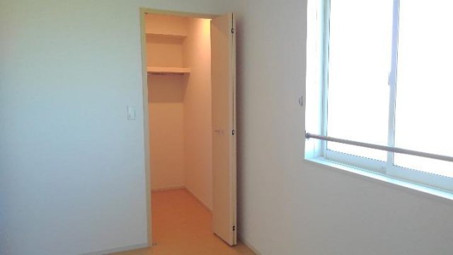 収納　たっぷりとした収納スペースです