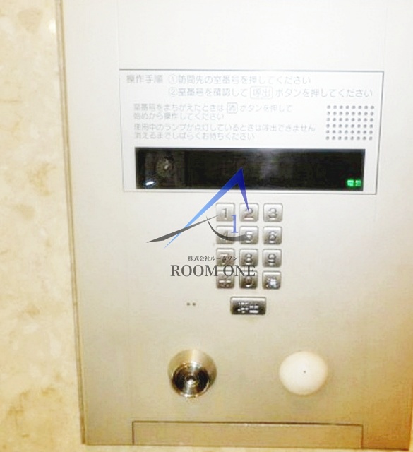 セキュリティ　オートロックです。