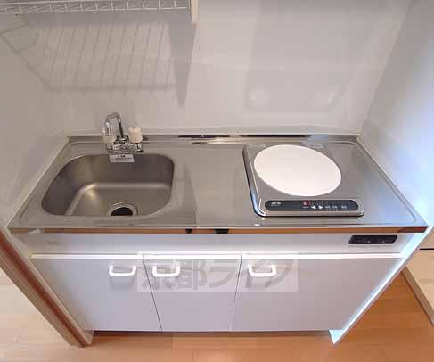 キッチン　電気だから安心です