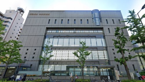 図書館　大阪市立中央図書館（図書館）まで452m