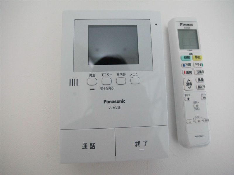 セキュリティ　ＴＶモニター付インターホン