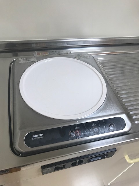 その他設備　IHコンロは1口です