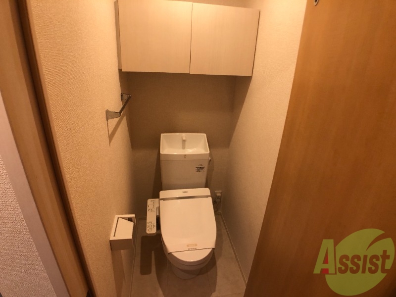 トイレ　トイレはウォシュレット付きです。シャワートイレは嬉しいですね