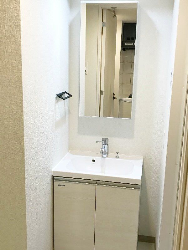 洗面設備　※写真は同タイプの別のお部屋です