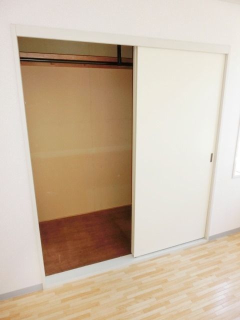 収納　クローゼットの改良済みです