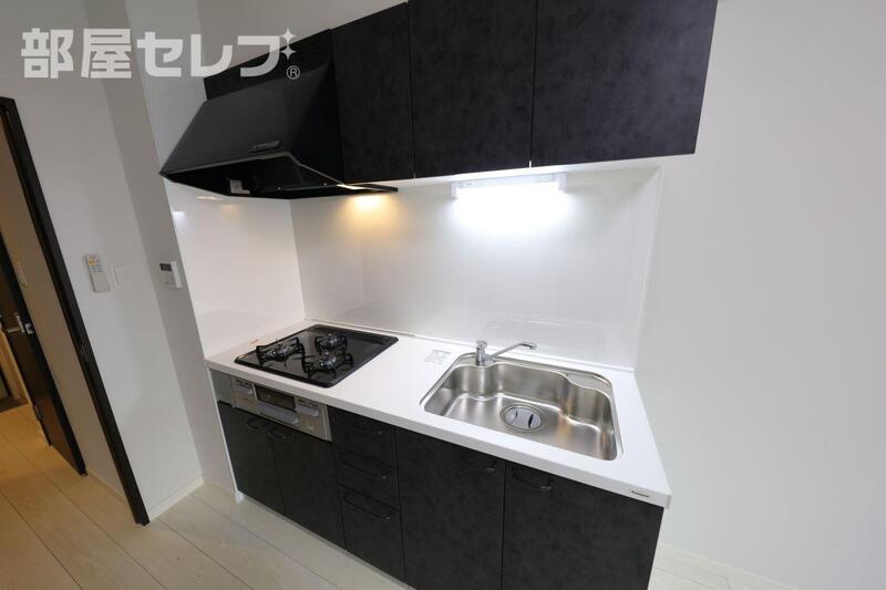 キッチン　２０５号室写真