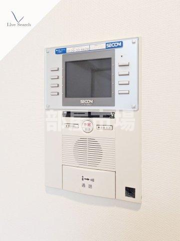セキュリティ　モニター付きインターホン